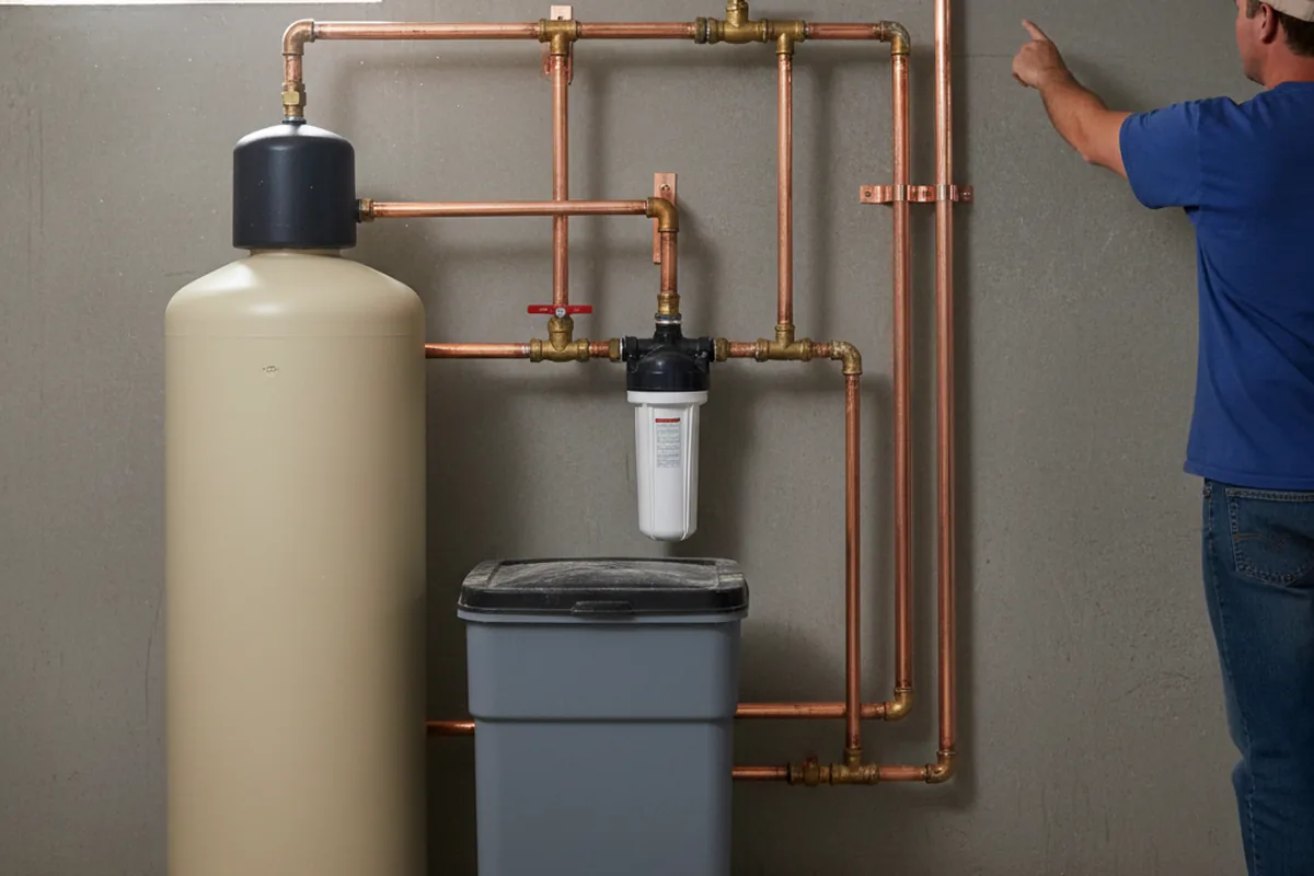 Whole-house water treatment system installed in Falfurrias